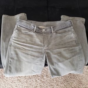 Levi's straight fit Men's grey jeans